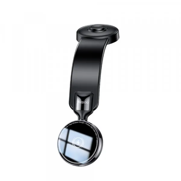 Yesido Incarcator Auto Wireless Yesido C316, 15W, 1.67A, Negru