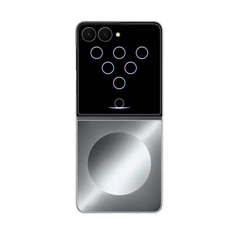 Samsung Husa Protectie Spate Samsung Flipsuit Case EF-FF776CJEGWW pentru Galaxy Z Flip8, Argintiu