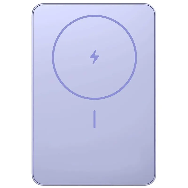 Xiaomi Acumulator extern Xiaomi Super Slim Magnetic BHR08PNGL, 5000 mAh, Wireless 15 W, 22.5 W USB Type-C, Mov