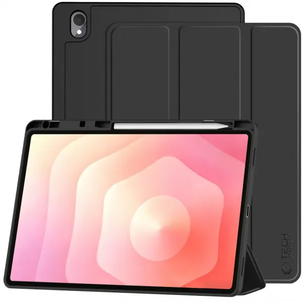 Tech-Protect Husa pentru Samsung Galaxy Tab S12 Plus, Tech-Protect, SC PEN, Neagra