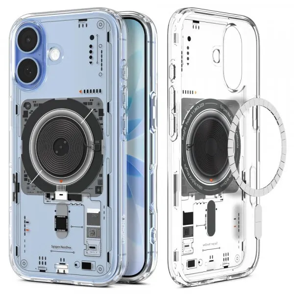 Spigen Husa MagSafe pentru Apple iPhone 17, Spigen, Ultra Hybrid Neo One, Transparenta ACS10388