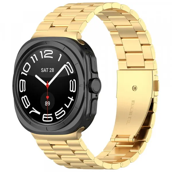 techsuit Curea Techsuit W010 pentru Samsung Galaxy Watch Ultra Series, Aurie