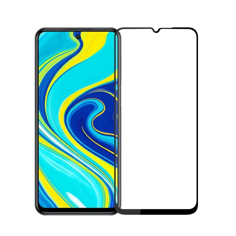 Flippy, Folie Sticla Flippy compatibila cu Xiaomi Redmi 9 111D Negru