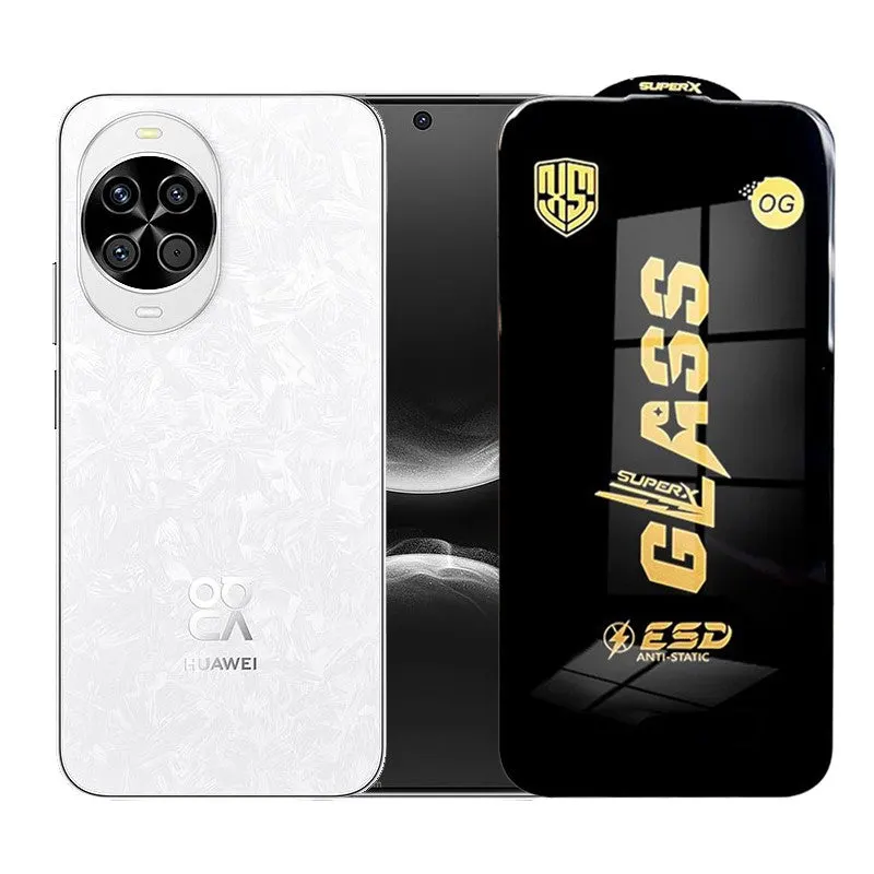 Flippy, Folie de Protectie pentru Huawei Nova 14, Flippy, Sticla Securizata ESD, Margini Negre