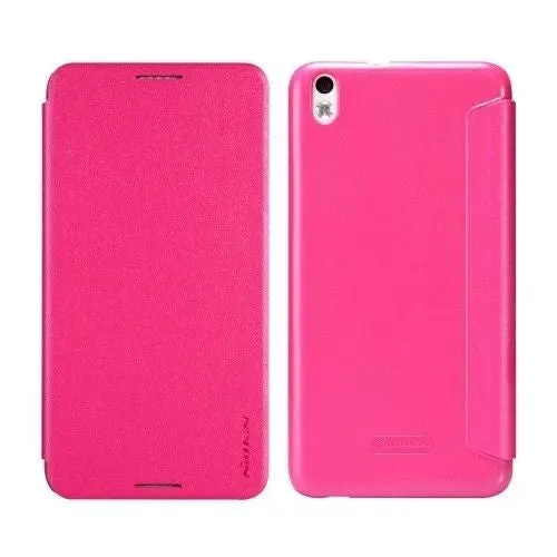 Husa HTC Desire 816 Nillkin Sparkle Flip Roz