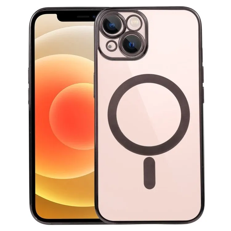 Apple, Husa MagSafe pentru Apple iPhone 12, Protectie camera, Full TPU