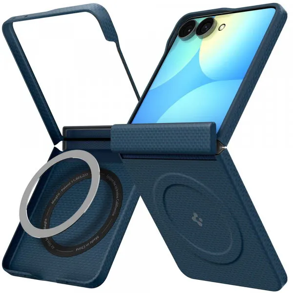 Spigen Husa MagSafe pentru Samsung Galaxy Z Flip8 F776, Spigen, Air Skin, Bleumarin ACS11514