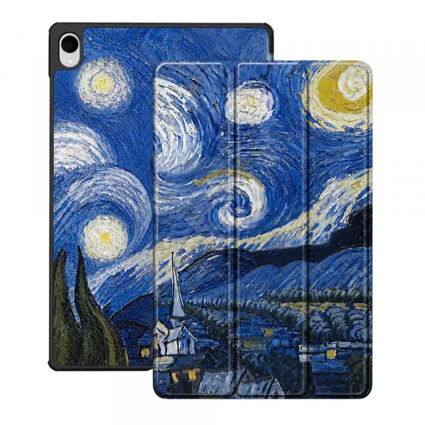 techsuit Husa pentru Samsung Galaxy Tab S12 Plus, Techsuit, FoldPro Starry Night, Multicolor
