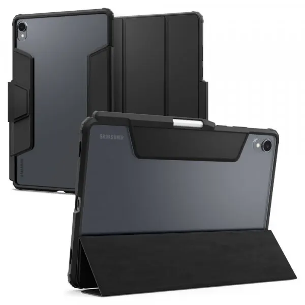 Spigen Husa pentru Samsung Galaxy Tab S11, Spigen, Ultra Hybrid Pro, Neagra ACS10212