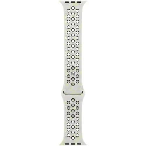 Curea pentru Apple Watch 40mm, Essential White Nike Sport Band, S/M