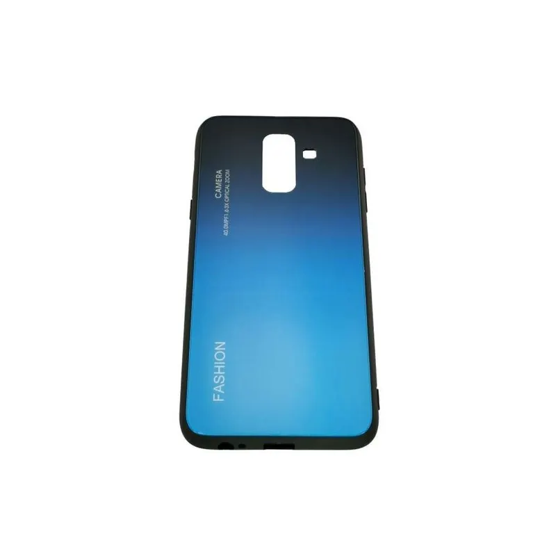 Samsung, Husa Samsung Galaxy A6 Plus 2018 Hybrid Back Degrade, Albastru