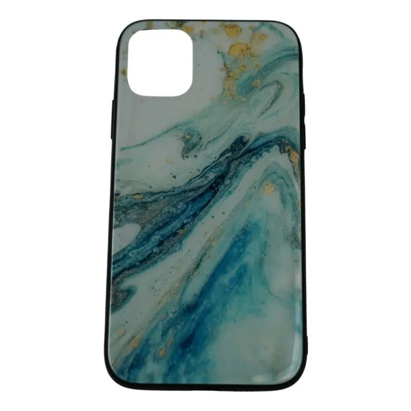 Apple, Husa protectie pentru Apple iPhone 11 Pro Marble Glass Model 1