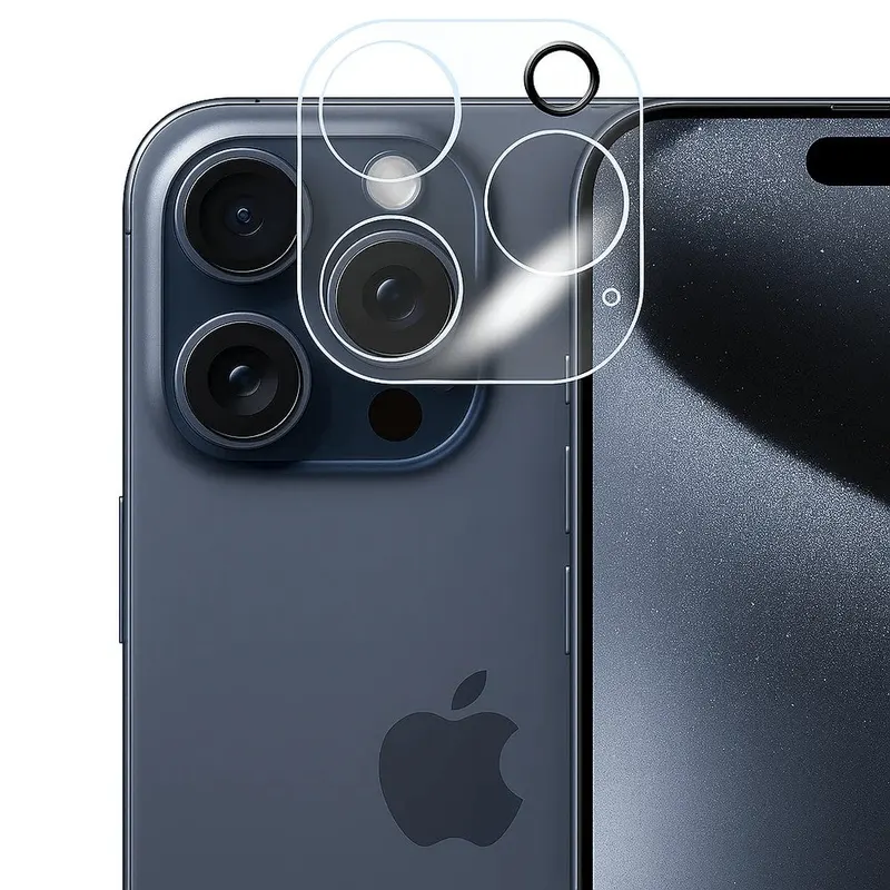 Flippy, Folie Sticla pentru Camera, Flippy, Pentru Apple iPhone 16 Pro, 3D, Transparent