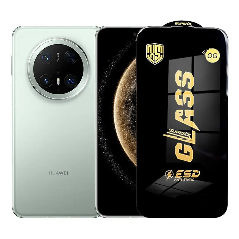 Flippy, Folie de Protectie pentru Huawei Mate 70, Flippy, Sticla Securizata ESD, Margini Negre