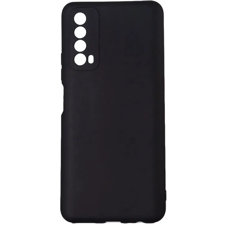 spacer Husa telefon Huawei P Smart - Spacer, Tip back cover, Material flexibil silicon + interior cu microfibra, Negru, SPPC-HU-P-S-SLK