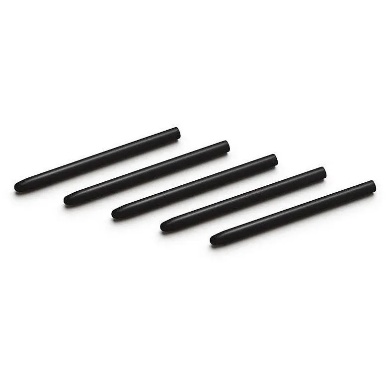 Wacom Varfuri Pen Wacom Standard Nibs, compatibil Intuos, Intuos Pro, Cintiq 13 22 27, Pachet 5 buc, Negru