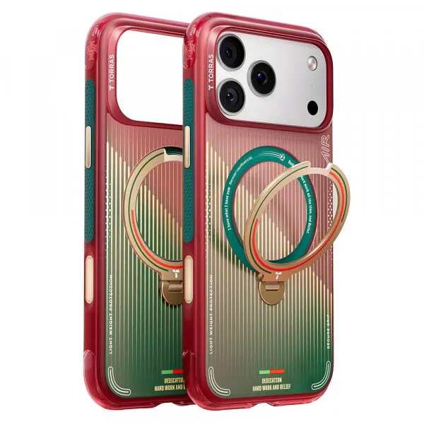 Torras Husa MagSafe pentru Apple iPhone 17 Pro Max, Torras, Ostand Q3 Air, Glory Slash