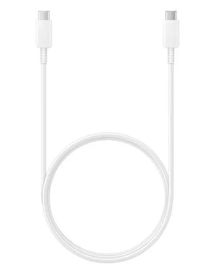 Cablu de date Samsung EP-DN975BWEGWW Type-C to Type-C, 1m (Alb)