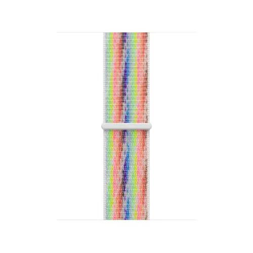 Curea Smartwatch Apple MJ594ZM/A pentru Watch 40mm Pride Edition Sport Loop (Multicolor)