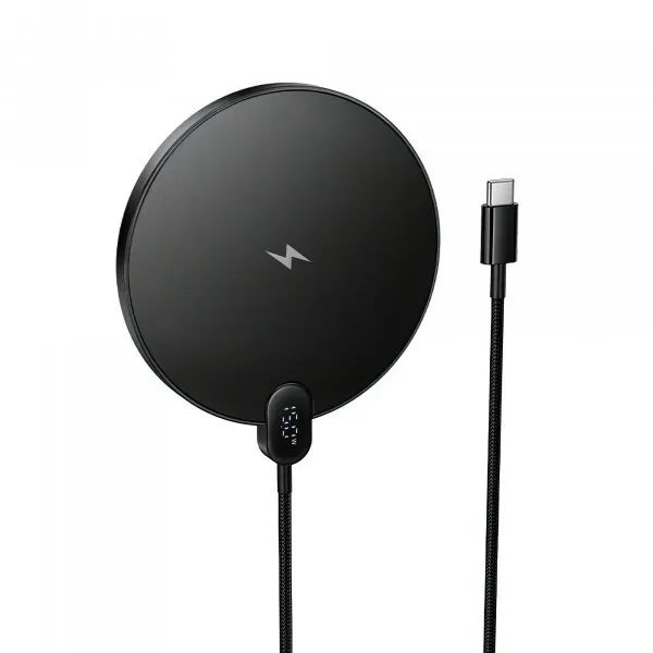 HOCO Incarcator Retea Wireless HOCO CW62, 15W, 1.67A, Negru