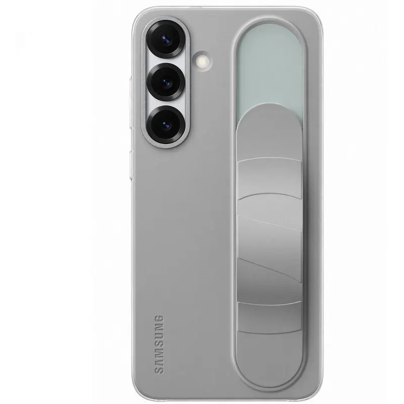 Samsung Husa Protectie Spate pentru telefon mobil Samsung Galaxy S25 Plus (S936) EF-GS936CJEGWW, Standing Grip Case, Gri