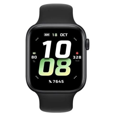 Smartwatch HONOR Watch 5, Ecran AMOLED 1.85inch, GPS, Bluetooth, Autonomie 15 zile, Monitorizare sanatate, Android/iOS, 5 ATM IP68 (Negru)