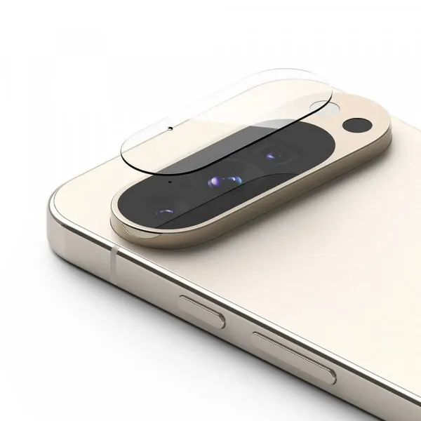 Ringke Folie de protectie Camera Spate Ringke pentru Google Pixel 9 Pro, Sticla Securizata, Set 3 bucati, Transparenta