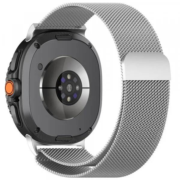 techsuit Curea Techsuit W009 pentru Samsung Galaxy Watch9 / Watch8 / Watch8 Classic Series, Argintie