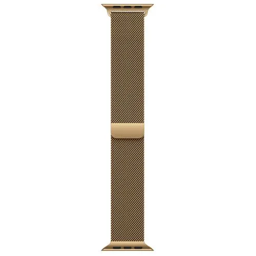 Curea pentru Apple Watch 42mm, Radiant Gold Milanese Loop