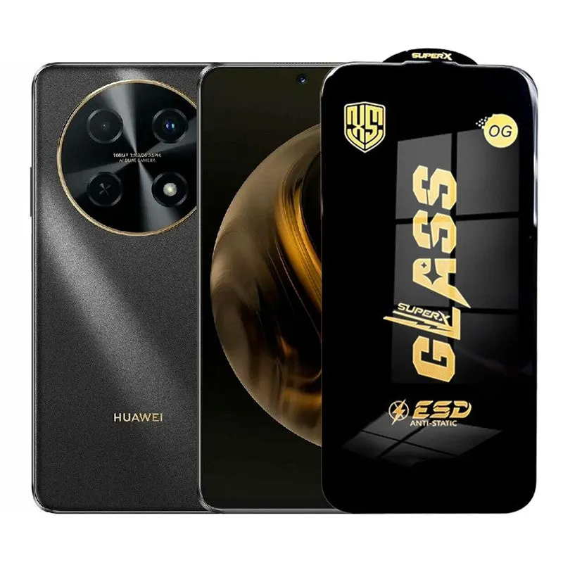 Flippy, Folie de Protectie pentru Huawei Nova 12 i, Flippy, Sticla Securizata ESD, Margini Negre