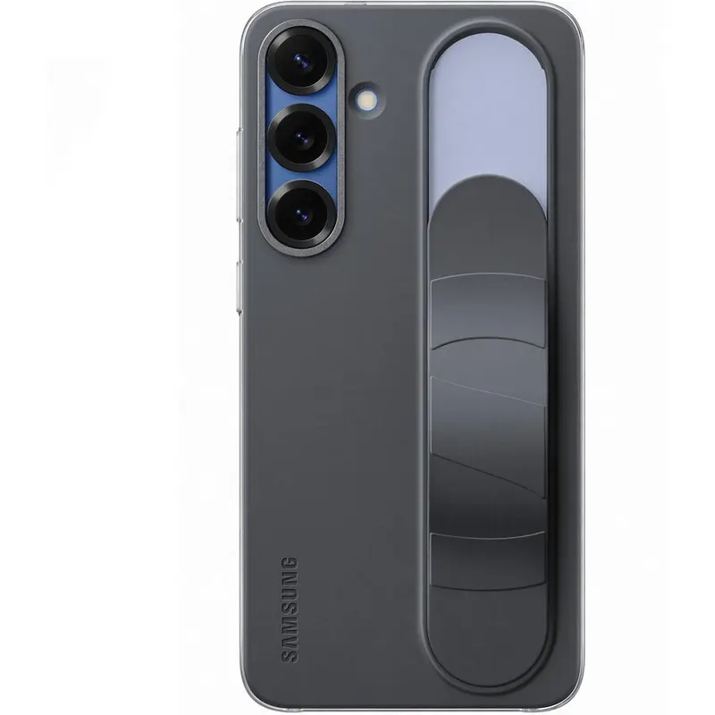 Samsung Husa Protectie Spate pentru telefon mobil Samsung Galaxy S25 Plus (S936) EF-GS936CBEGWW, Standing Grip Case, Negru