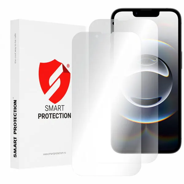Smart Protection Folie de protectie Ecran Smart Protection Premium Classic pentru Apple iPhone 17e / 16e, Plastic, Set 2 bucati
