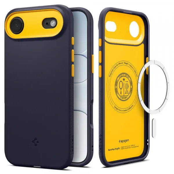 Spigen Husa MagSafe pentru Apple iPhone 17 Air, Spigen, Caseology Nano Pop, Mov ACS10300