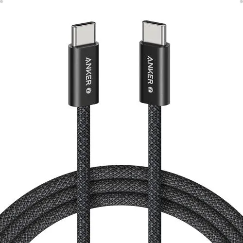 Cablu de date Anker Zolo USB-C - USB-C, 240W, 1.8m, Negru