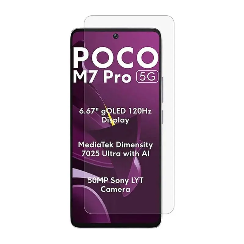 Flippy, Folie Securizata pentru Xiaomi Poco M7 Pro, Flippy, Sticla Securizata 3D