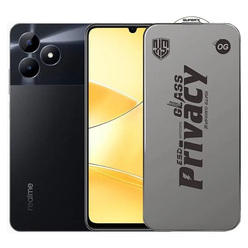 Flippy, Folie de Protectie pentru Realme C51, Flippy, Sticla Securizata ESD Antistatica