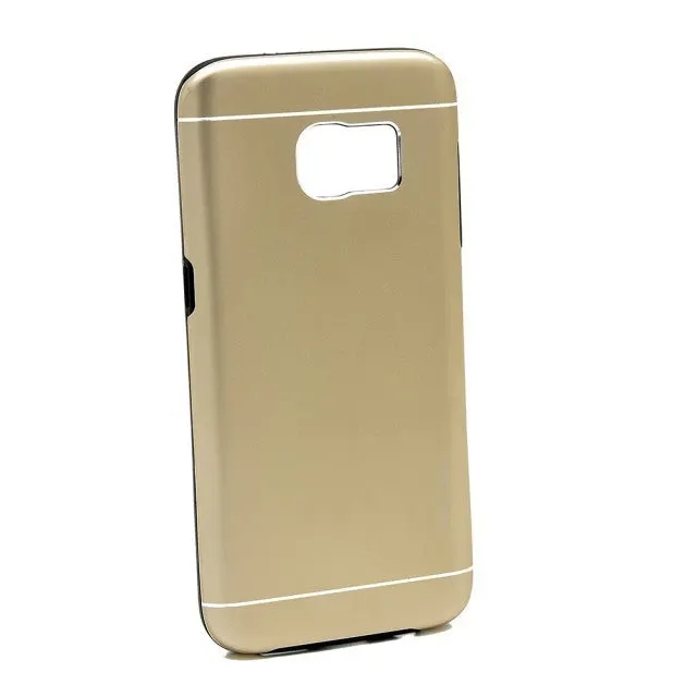 Samsung, Husa Samsung Galaxy S6 Edge Motomo V2 Auriu