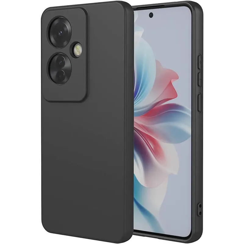 Husa de Protectie, Flippy, pentru Oppo Reno 11 F, Liquid Silicone, cu Microfibra pe Interior, Protectie Antisoc