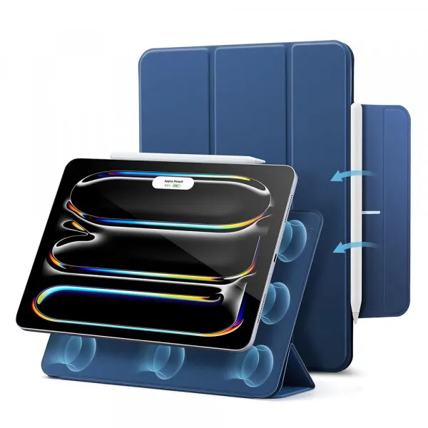ESR Husa pentru Apple iPad Pro 13 (2024), ESR, Rebound, Bleumarin