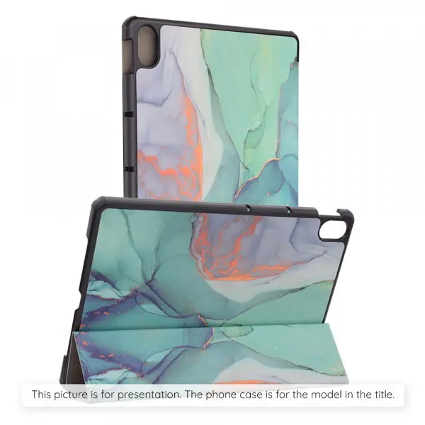 techsuit Husa pentru Samsung Galaxy Tab S12 Plus, Techsuit, FoldPro Green Time, Multicolor