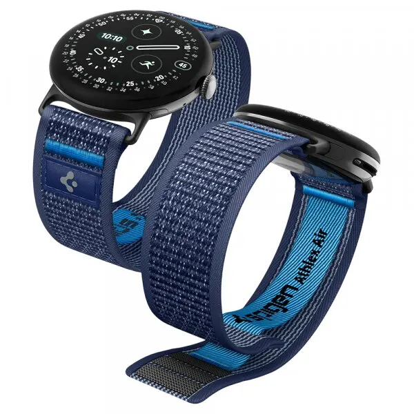 Spigen Curea Spigen Athlex Air 2 pentru Google Pixel Watch 45mm Series, Bleumarin AMP11748
