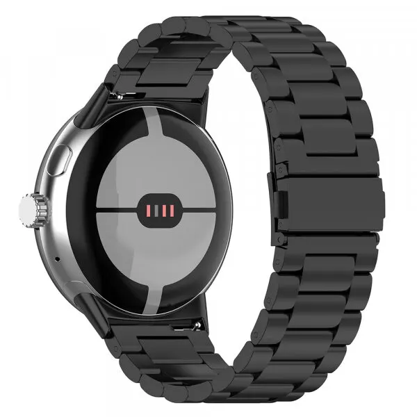 techsuit Curea Techsuit W010 pentru Google Pixel Watch 4 45mm, Neagra