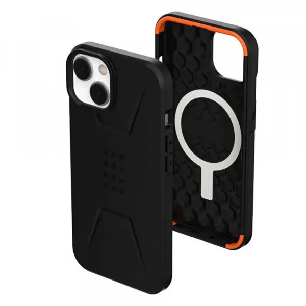 Urban Armor Gear Husa MagSafe pentru Apple iPhone 14 Plus, Urban Armor Gear, Civilian, Neagra