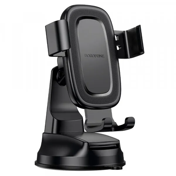Borofone Suport Auto Borofone BH130 Follower Gravity, 6.1inch - 7inch, Negru