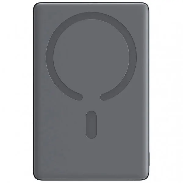 JOYROOM Baterie Externa Joyroom JR-PBM08 MagSafe, 5000mAh, 20W, PD + FQI, 1 x QI - 1 x USB-C, Gri