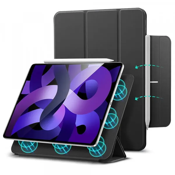 ESR Husa pentru Apple iPad Air 11 (2024) / Air (2022) / Air (2020) / Pro 11 (2018), ESR, Rebound, Neagra