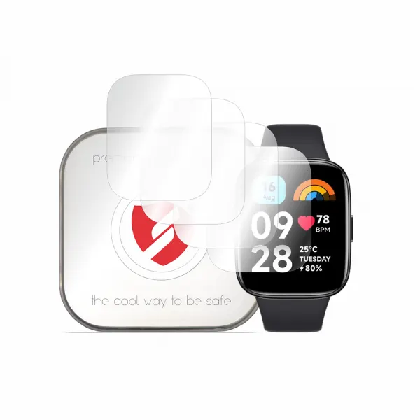 Smart Protection Folie Protectie Smart Protection Premium Classic pentru Apple Watch 41mm / 40mm Series, Set 4 bucati, Plastic