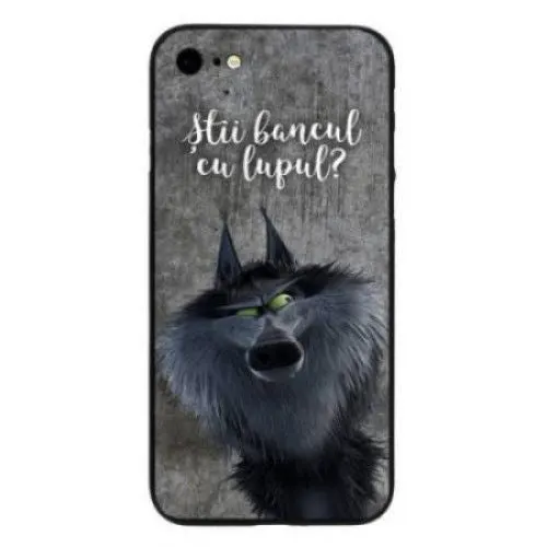 Apple, Husa Apple iPhone 8 Multicolor Mesaj Lup