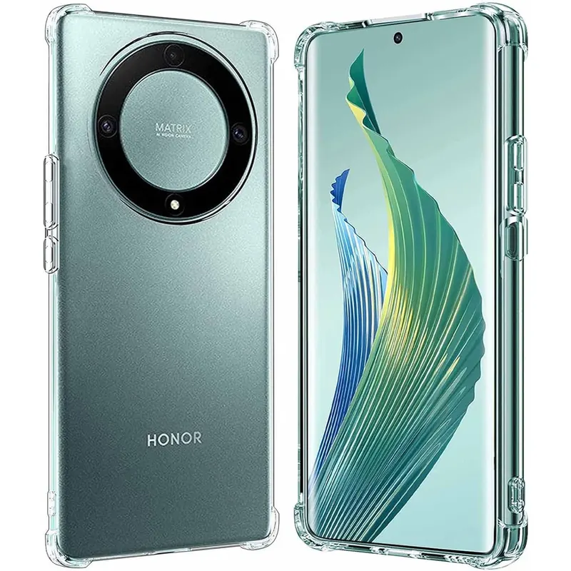 Husa de Protectie, Flippy, Compatibila cu Honor 90, TPU Antisoc, Protectie Colturi, 1.5 mm Transparent