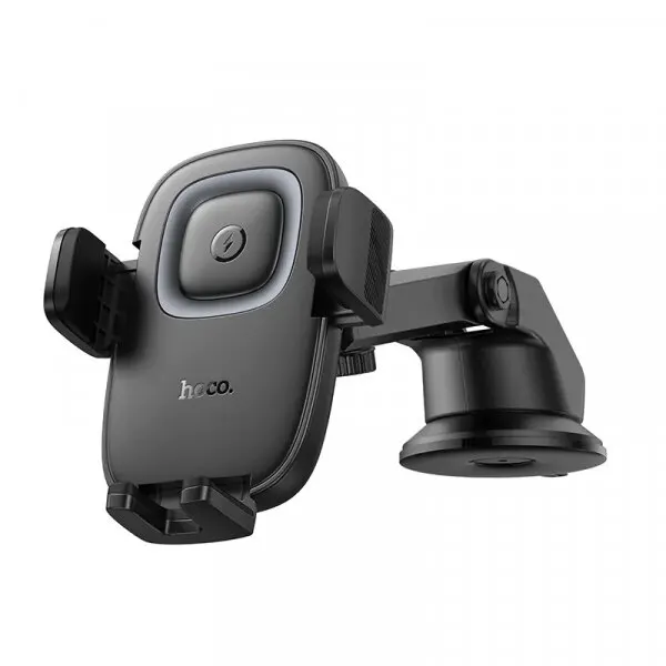 HOCO Incarcator Auto Wireless HOCO HW32, 15W, 1.67A, Negru